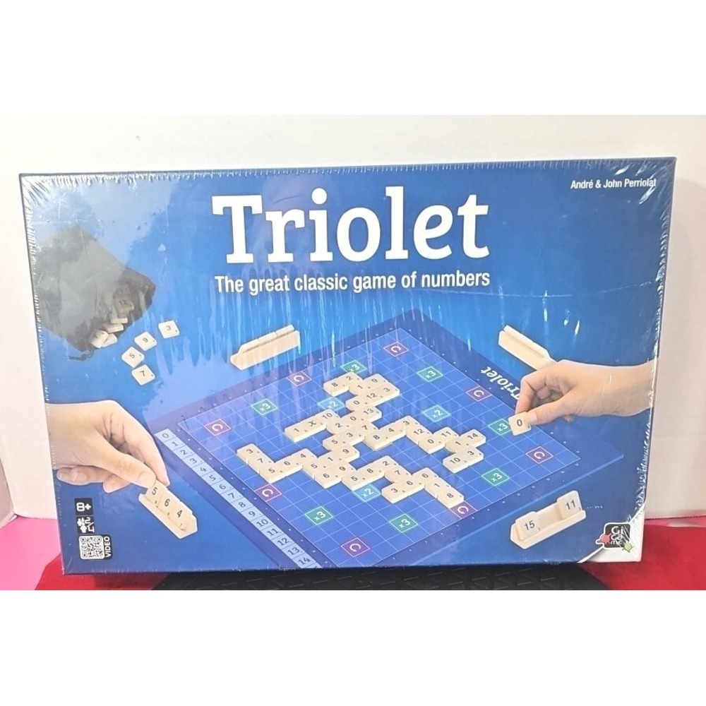 Triolet classic game of numbers NEW Sealed 2-4 Players Ages‎ 8+